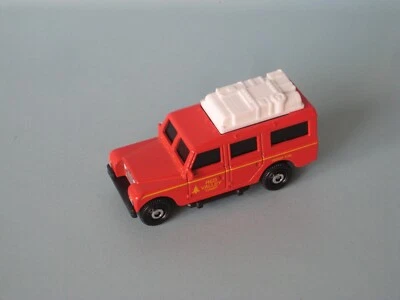 Matchbox 1965 Land Rover Gen II 110 Red Body Defender Toy Model Car 70mm Valley - Image 1 of 3