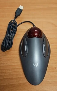 GETESTET Logitech T-BC21 USB Optical Trackman Marble Mouse Trackball - Bild 1 von 4