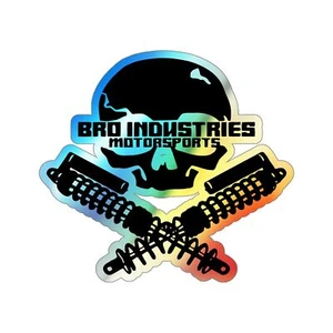 Bro Industries adesivo pressofuso olografico - Foto 1 di 19