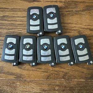 LOT OF 7 BMW SEDAN 7-SERIES SMART KEY REMOTE FOB FCC: LX8766S  4-BUTTON GOOD! - Bild 1 von 5