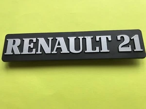 Renault 21 badge Stick on - Picture 1 of 1