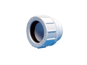 2 x Adaptadores de funcionamiento Wavin Osma HepVO 40mm (1 1/2") CV3WH. HepV0 CV3 WH - Imagen 1 de 3