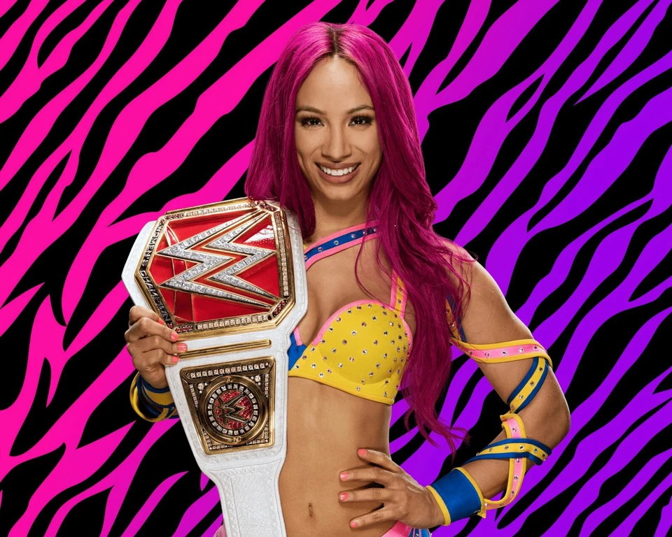 Fotografía de SASHA BANKS 8x10 WWE Foto 1 de 1