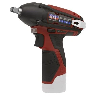 Sealey Cordless Impact Wrench 3/8"Sq Drive 80Nm 12V SV12 Series Body Only - Image 1 of 4