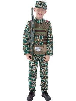 Camouflage Military Boy Costume - Image 1 of 4