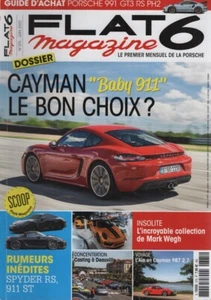 FLAT 6 375 2022 RÜCKENLEHNE CAYMAN 986 981 718 991 GT3 RS 944 TURBO CABRIOLET GTS - Bild 1 von 2
