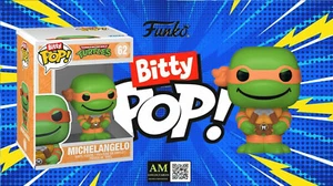 FUNKO BITTY POP - TEENAGE MUTANT NINJA TURTLES - #62 MICHELANGELO MINI FIGURE - Picture 1 of 3