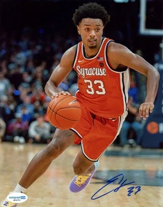 SYRACUSE ORANGE- ELIJAH HUGHES SIGNED AUTOGRAPH 8x10 PHOTO PICTURE ACOA CUSE - Picture 1 of 1