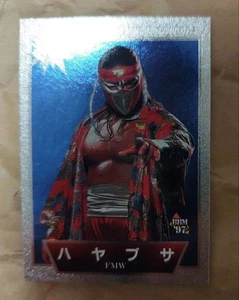 BBM 1997 Pro Wrestling Sparkling Fighters Hayabusa FMW Card Vintage - Bild 1 von 1