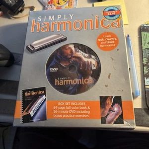 Simply Harmonica Box Set by Steve Williams: Book, Harmonica & DVD NEW Open Box - Picture 1 of 3