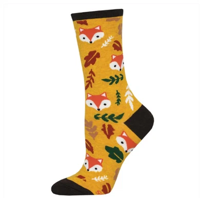 Calcetines Foxy Fall on Amarillos para Mujer Calcetín Smith WNC2808-YEL NUEVOS CON ETIQUETAS Foto 1 de 4