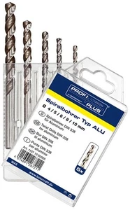 Juego De Brocas En Espiral 4 - 10Mm HSS-G Para Aluminio - Imagen 1 de 1