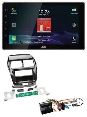 JVC DAB MP3 Bluetooth USB Autoradio für Citroen C4 Aircross Mitsubishi ASX Peuge - Bild 1 von 4