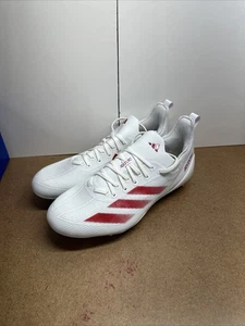 Botines de fútbol Adidas ADIZERO ELECTRIC para hombre blanco rojo IH0539 talla 11 - Imagen 1 de 7