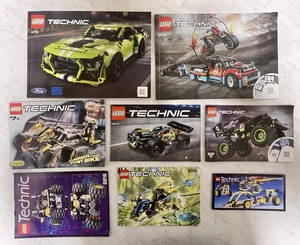 LEGO TECHNIC Instruction Manuals: Lot of 8 Booklets (See Details) - Picture 1 of 5