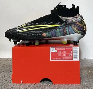 Size 7.5M- Nike Phantom GX Elite DF Fusion SGPro P Black Volt NBY FD5240-071 - Picture 1 of 5