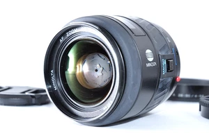 MINOLTA AF ZOOM 28-80mm F/4-5.6 Macro Lens w/Hood &Caps Exellent+++++ from Japan - Picture 1 of 16