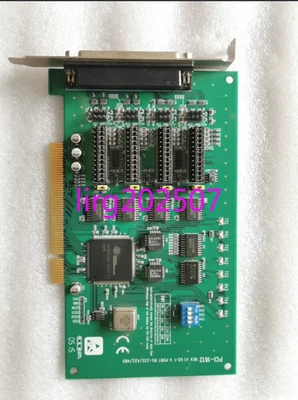 1pc used  Advantech PCI-1612 REV A1 02-1 PORT RS-232/422/485  - Image 1 of 3
