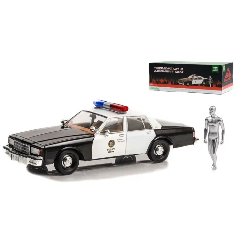GREENLIGHT 1 18 AUTO CHEVROLET CAPRICE METROPOLITAN POLICE TERMINATOR 2 19105