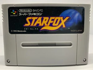 Super Famicom STAR FOX Nintendo SFC Cartridge Only Japan - Picture 1 of 16