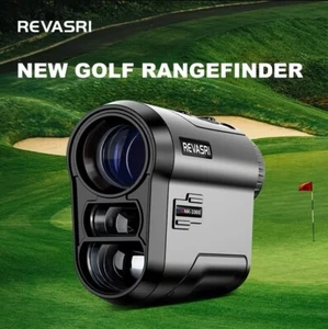 REVASRI - Laser Golf Entfernungsmesser - 1000Y - Slope and Pin Lock Vibration - Schwarz - Bild 1 von 8