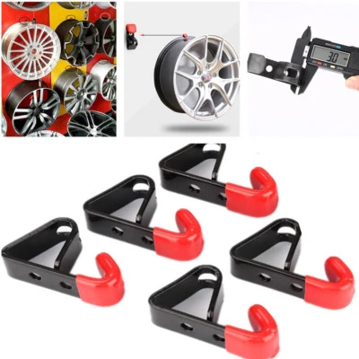 Soporte de buje para automóvil de 13-22"" soporte de exhibición de tienda de ruedas estante montado en la pared gancho colgante Foto 1 de 4