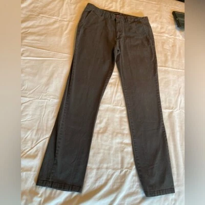 Pantalón ajustado gris jf J. Ferrar para hombre, algodón spandex, talla 36 x 34 Foto 1 de 4