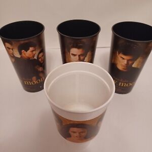 The Twilight Saga New Moon Movie Theater Cups + Burger King Cup *FREE SHIPPING*
