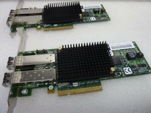 2x 10N9824 IBM 577D Dual-Port 8Gb PCI Express Fibre Channel Adapter 5735 - 2 pcs