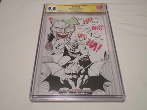 Cubierta exclusiva de boceto de Sajad Shah Joker de DC Comics DCeased #1 CGC SS 9.8 firmado - Imagen 1 de 12