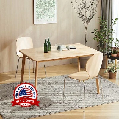 Comedores Juego de Comedor Mesa y 4 Sillas De Madera Para Apartamentos Modernos - Image 1 of 4