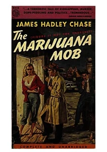 Tarjeta coleccionable de tapa dura vintage The Marijuana Mob, Dope Fiends - Imagen 1 de 2