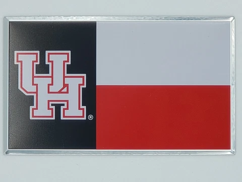 Team Promark NCAA Houston Cougars Color Flag Auto Emblem Delivery 2-4 Day Cover