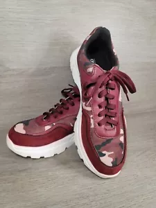 Zapatillas Asos 036511 Granate Camufladas Talla 5/38 Excelente Estado - Imagen 1 de 12
