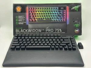 Razer BlackWidow V4 Pro 75% Wireless Gaming Keyboard - Picture 1 of 5