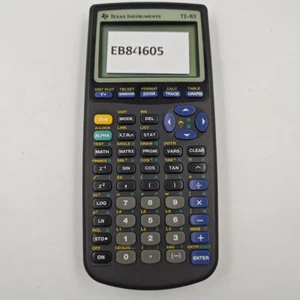 Texas Instruments Rechner - Arbeit,Zeichen Der Verwendung,Fehlende Batteriefach - Bild 1 von 6