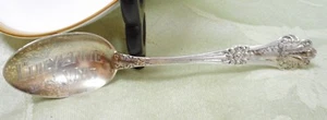 Cuchara de recuerdo de plata esterlina Watson CHEYENNE WYOMING - Imagen 1 de 7