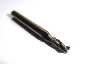 VHM Fräser Ø 2 mm Schaft 3 mm Nutenfräser Schaftfräser Schlichtfräser 58K - Picture 1 of 4