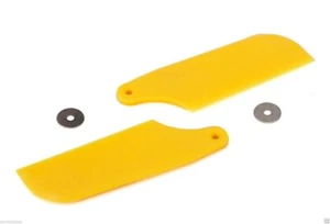 Latest Blade 450 Tail Rotor Blade,Yellow Blade 400 450 3D 450 X # BLH1671YE - Picture 1 of 1