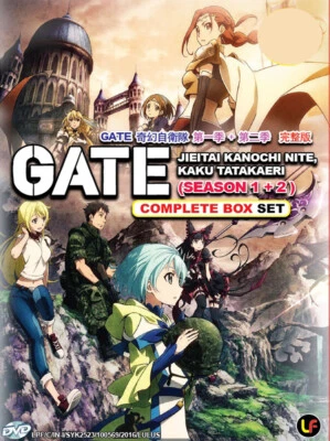 Anime DVD Gate Jieitai Kanochi Nite Season 1+2 *ENGLISH DUBBED* All Region - Image 1 of 3