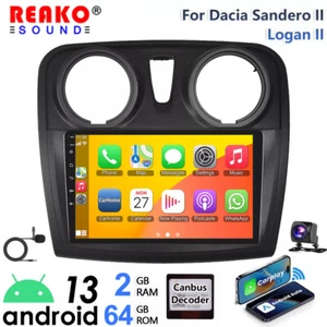 Android 13 Autoradio Per Renault Dacia Sandero 12-17 CarPlay GPS Navi BT 2G+64GB - Bild 1 von 13