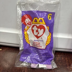 1998 McDonald’s happy meal TY happy date error 1993 tag bag is 1998 - Picture 1 of 3