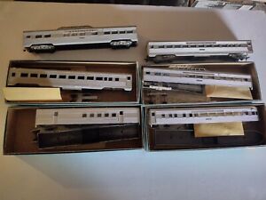 Athearn HO Train Lot of 6 New Passenger Car Kits/ 2 Assembled Cars