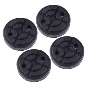 Set of 4 Round Rubber Lift Pads For 2 Post Lift