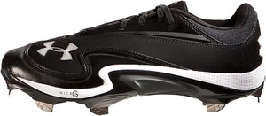 Under Armour Baseball Cleats Men's 13 Black Natural III Low Metal - Picture 1 of 8
