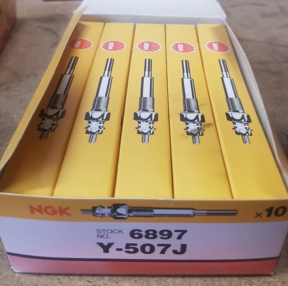 10x Enchufes Resplandecientes Diesel NGK NTK LAND ROVER FREELANDER 1 2.0 Td4 00-- #6897 Foto 1 de 1