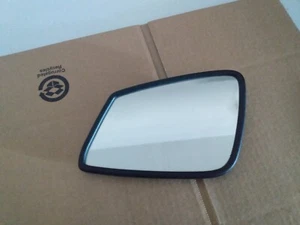2012 OEM BMW 535i LEFT SIDE VIEW MIRROR WIDE ANGLE GLASS DIM - Picture 1 of 2