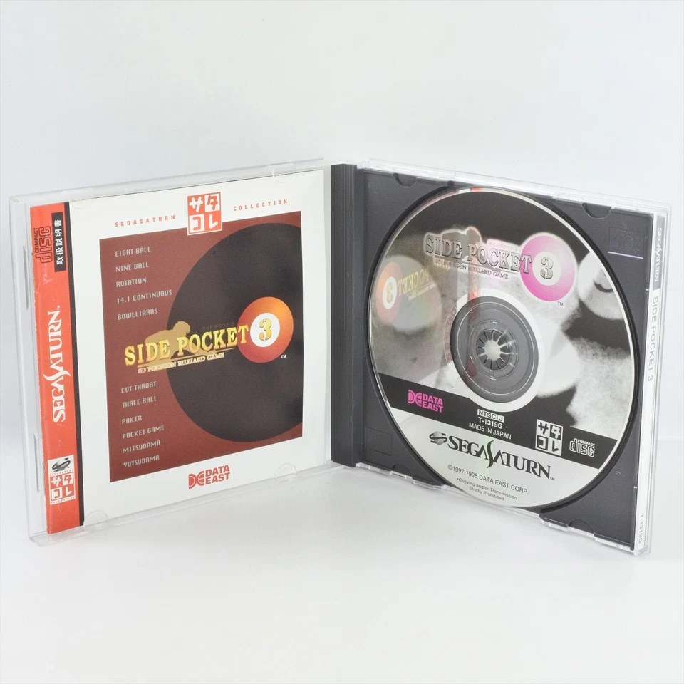 SIDE POCKET 3 SC Sega Saturn ccc ss - Image 1 of 2