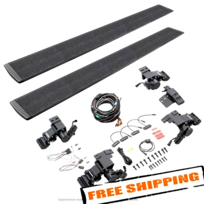 Go Rhino 20443587T E1 Electric Running Board for 2022-2024 Toyota Tundra CrewCab Foto 1 de 4