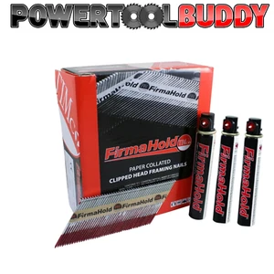 FIRMAHOLD First Fix Confezione Unghie 63mm x 2.8 3300 Chiodi + 3 Celle Carburante - Foto 1 di 1